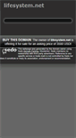 Mobile Screenshot of lifesystem.net